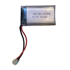 باتری لیتیوم پلیمر DM-CELL مدل HP-802540 ظرفیت 600 میلی آمپر ساعت