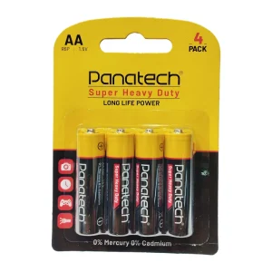 باتری قلمی پاناتک مدل Super Heavy Duty بسته 4 عددی