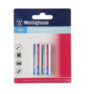 باتری قلمی وستینگ هاوس مدل Super Heavy Duty بسته 2 عددی