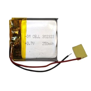 باتری لیتیوم پلیمر DM-CELL مدل 302323 ظرفیت 250 میلی آمپر ساعت