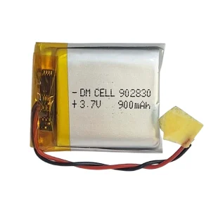 باتری لیتیوم پلیمر DM-CELL مدل 902830 ظرفیت 900 میلی آمپر ساعت