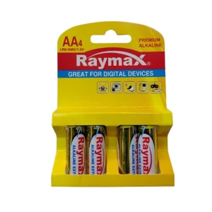 باتری قلمی ریمکس مدل PREMIUM-ALKALAINE بسته ۴ عددی