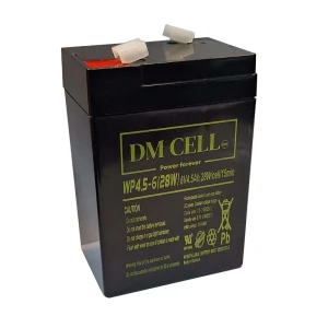 باتری سیلد اسید 6 ولت 4.5 آمپر ساعت DM-CELL