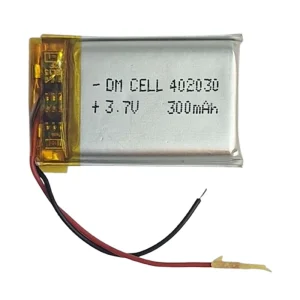 باتری لیتیوم پلیمر DM-CELL مدل 402030 ظرفیت 300 میلی آمپر ساعت