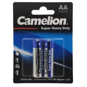 باتری قلمی کملیون مدل Super Heavy Duty بسته دو عددی