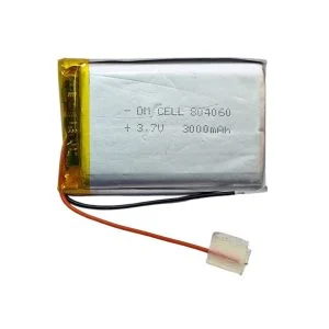 باتری لیتیوم پلیمر DM-CELL مدل 804060 ظرفیت 3000 میلی آمپر ساعت