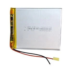 باتری لیتیوم پلیمر DM-CELL مدل 306070 ظرفیت 3000 میلی آمپر ساعت
