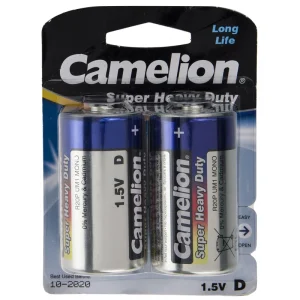 باتری سایز بزرگ کملیون مدل Super Heavy Duty بسته‌ی ۲ عددی