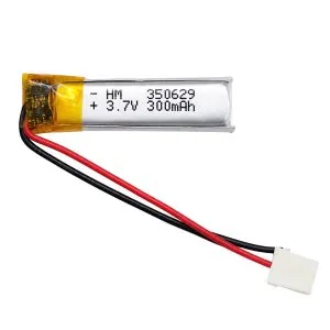 باتری لیتیوم پلیمر مدل HM-402040 ظرفیت 300 میلی آمپر ساعت